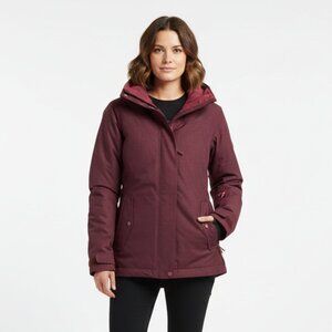 *Burton Jet Set Women's Maroon Ski Jacket – Size Small